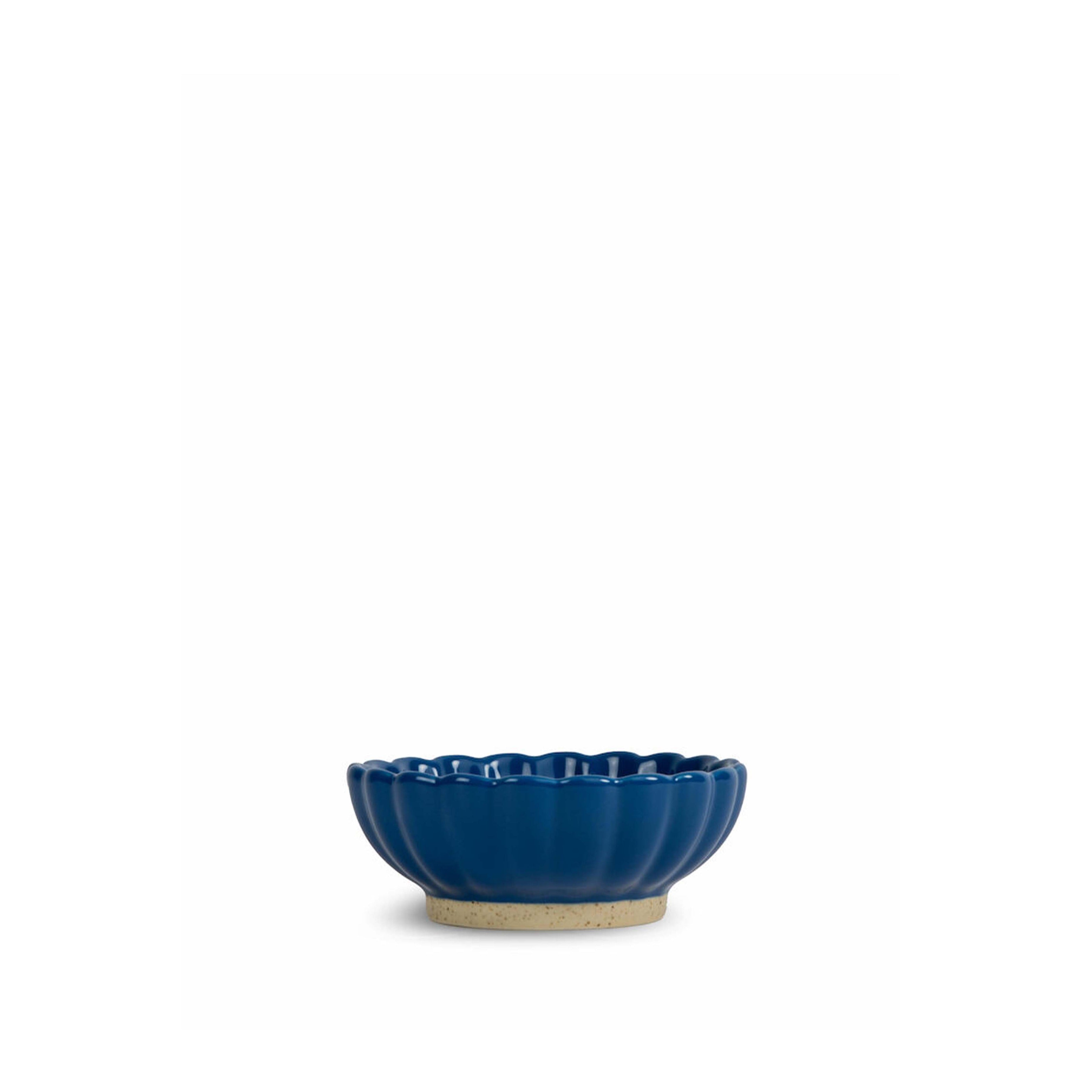Florian skål, blå - Ø9,5 cm.